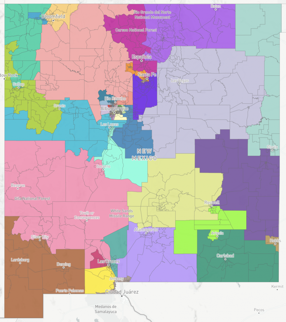 Map Concepts New Mexico Citizens Redistricting Committee